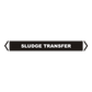 Brady Self Sticking Vinyl Pipe Marker Range - Sludge Transfer