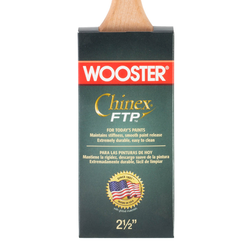 Wooster Chinex Flat Sash Brush FTP Packaging