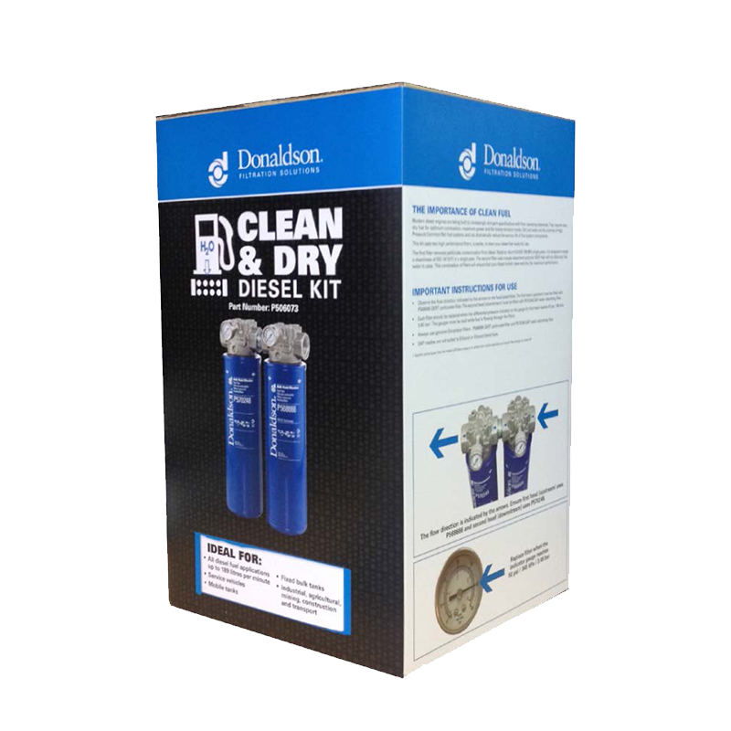 Donaldson Clean and Dry Diesel Filtration Kit 189LPM P506073