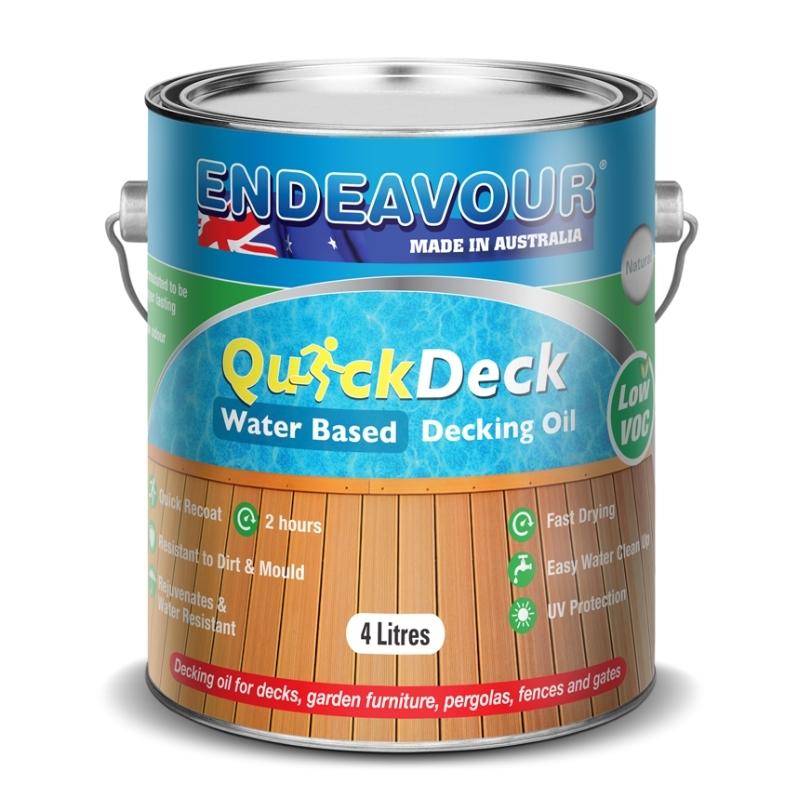 Endeavour QuickDeck Water Based Decking Oil