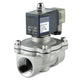 GO Solenoid Valve 3/8" to 2" ES55 Stainless General Purpose Differential Normally Closed Range