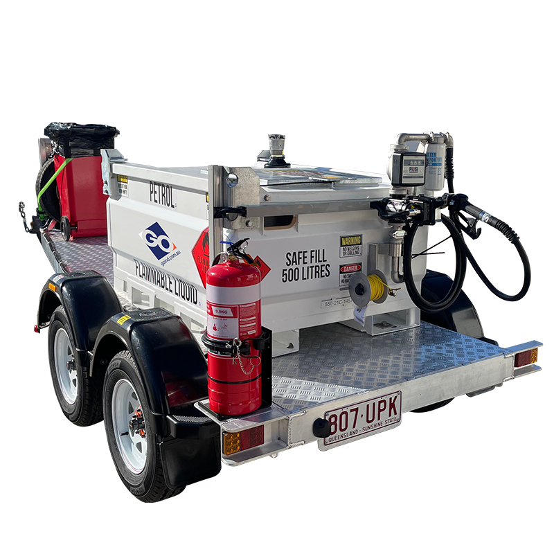 1000L DIESEL TANK WITH 12V HIGH FLOW PUMP KIT - Macnaught - Macnaught