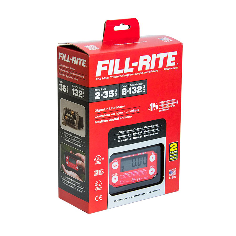 Packaging Fill-Rite Meter TT10AB Electronic 8-132lpm