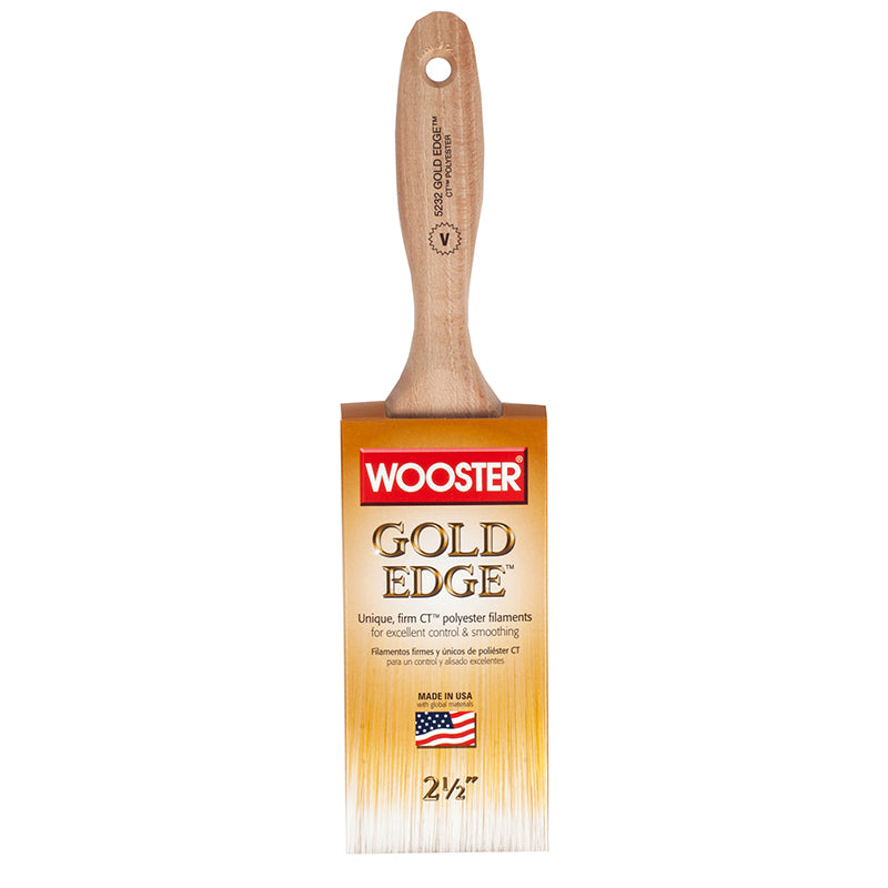 Wooster Gold Edge Flat Oval Brush