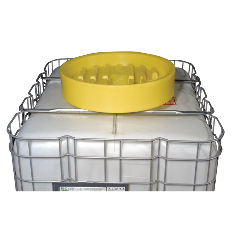 GO Industrial IBC Funnel Range - mounted on an IBC no lid