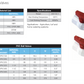 Dimensions - GO PVC Ball Valve Range Socket Weld
