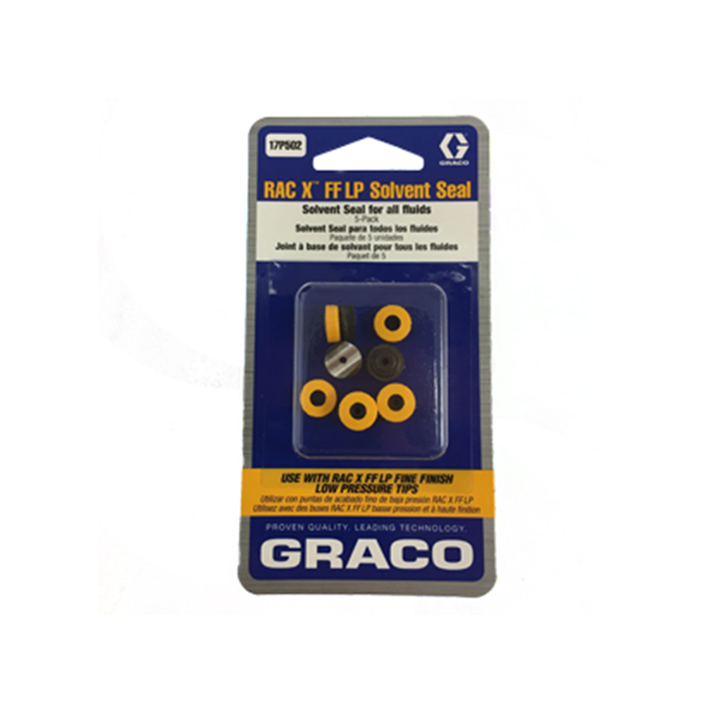 Graco 248936 RAC X Solvent Gasket & Seat (5 pack)