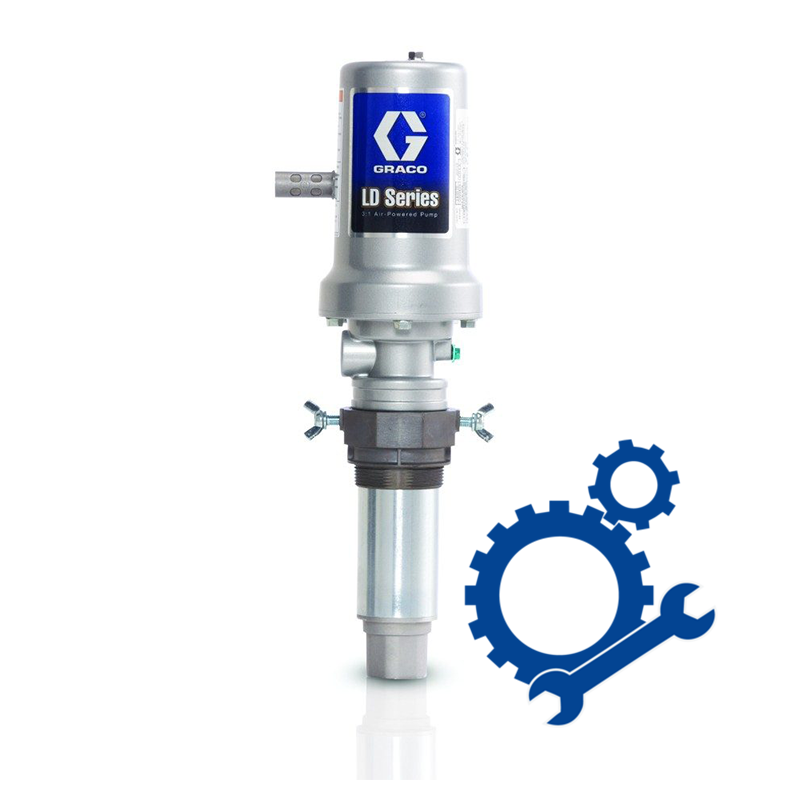 Graco LD Pump 3:1 Oil Pump Spare Parts Range