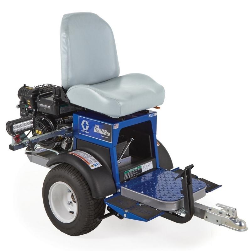 Graco LineDriver HD with Electric Start Ride-On Attachment 25U474