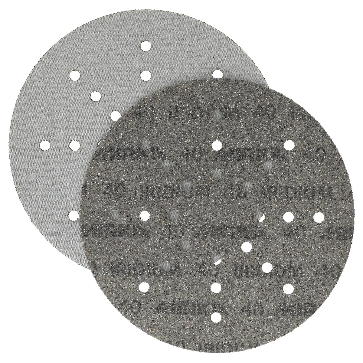 Mirka Iridium® - 225mm Disc 24H Abrasives Range