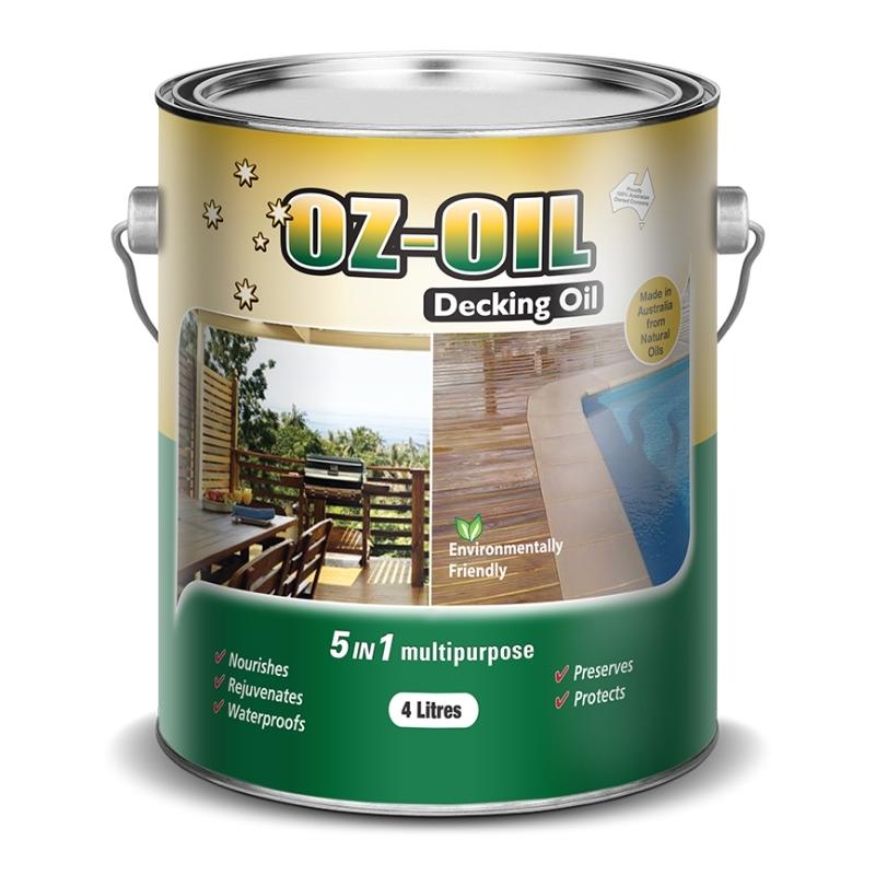 OZ-Oil Decking Oil 4 Litres