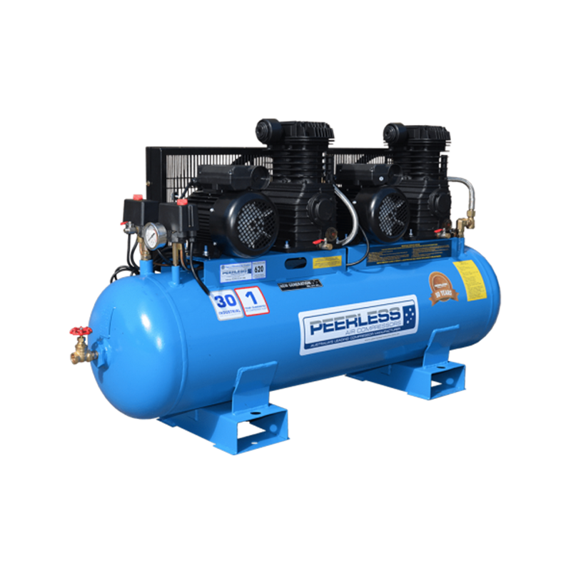 Peerless Air Compressor Single Phase Twin Pump PT35 00093