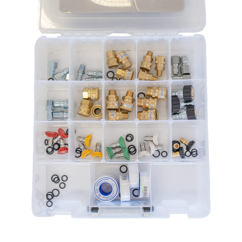 16X682 GB Kit Box of parts pressure washer Open