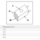 Dimensions - GO Solenoid Valve Coil 13mm 12v DC 10 W c/w DIN Plug SC-A2