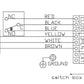 Wiring Diagram - GO Limit Switch Box for Pneumatic Actuator SK100