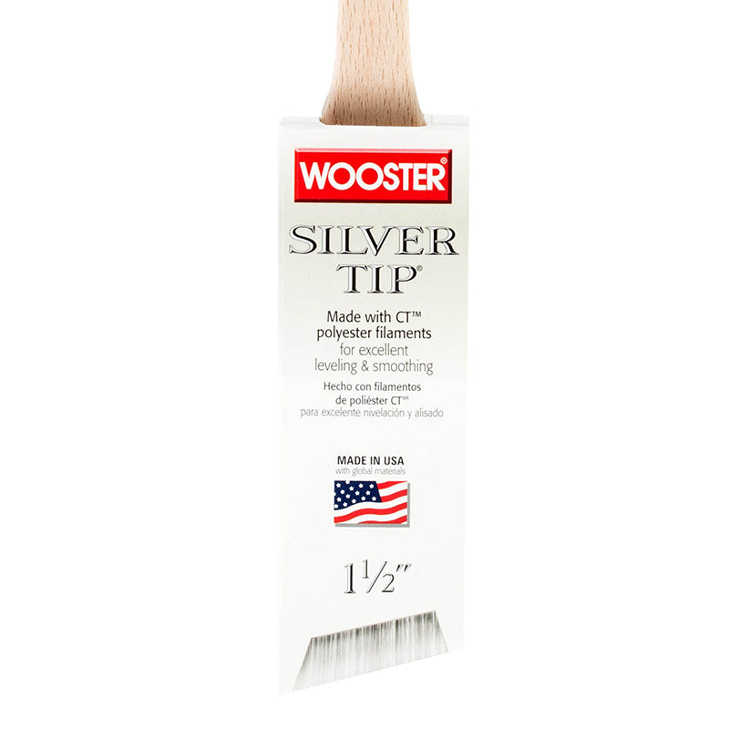 Wooster Silver Tip Thin Angle Sash Brush SOFT Specs