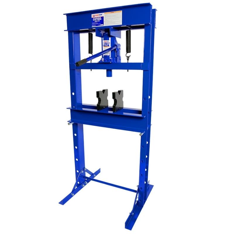 TradeQuip Press Hydraulic 20T Rated Welded Frame 1002 - GO Industrial