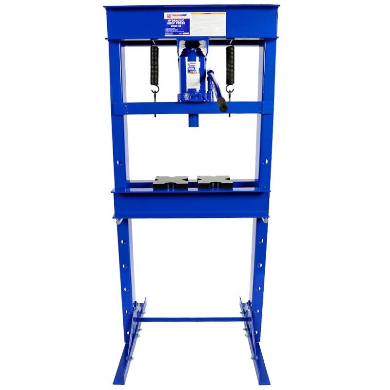 TradeQuip Press Hydraulic 20T Rated Welded Frame 1002 - GO Industrial