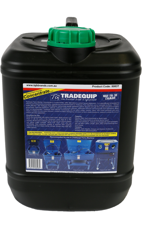 Tradequip Parts Wash Concentrate 10L 5083T