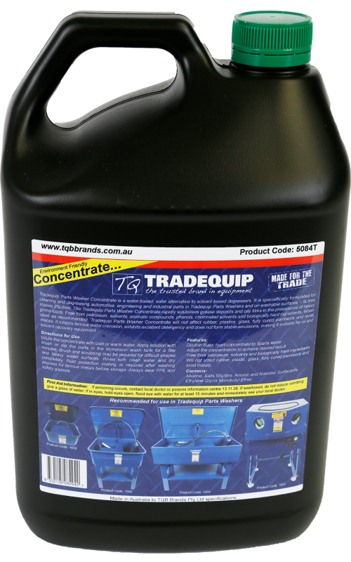 Tradequip Parts Wash Concentrate 5L 5084T
