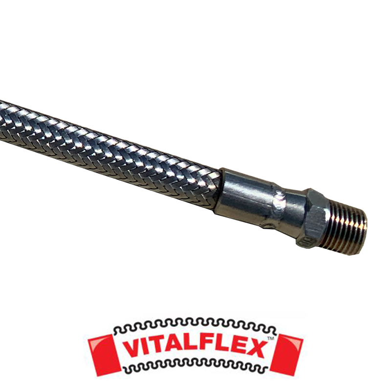 Vitalflex Convoluted Double Braided Fuel Hose Range