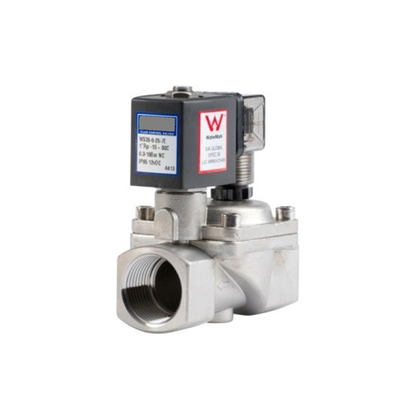GO Solenoid Valve 1/2" to 2" WS35 Watermark Approved Stainless General Purpose Normally Closed Range