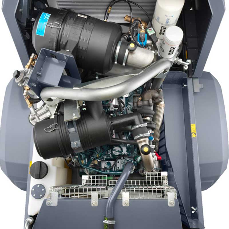 Atlas Copco Air Compressor High Capacity XAS 138 250cfm 102psi (G) Portable Towable Range