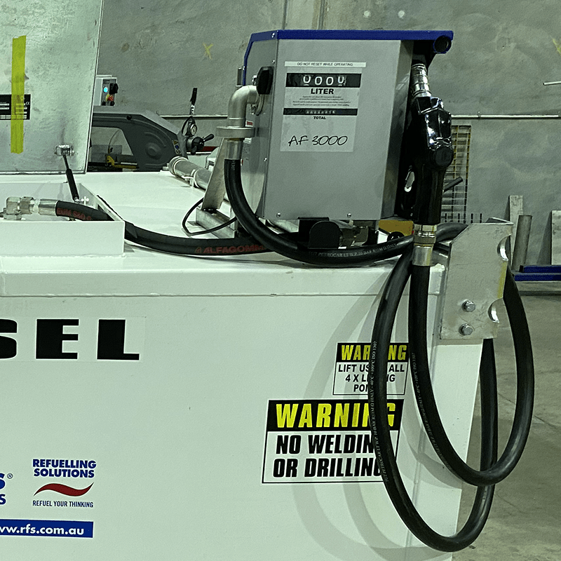 ADAM BY PIUSI AF3000 Pump 240V AC 100lpm Cube - GO Industrial - AF3100V40AUS