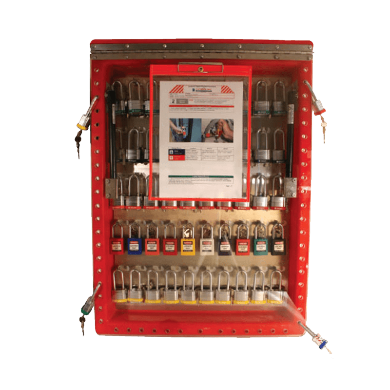 BRADY Extra Large Group Wall Lock Box - GO Industrial - 856839