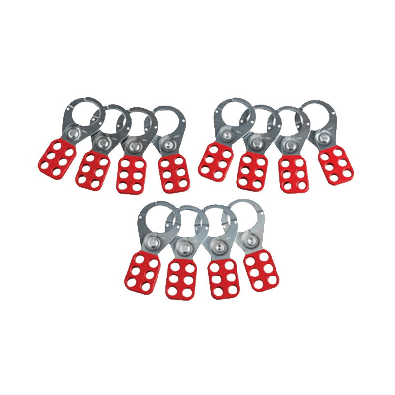 BRADY Standard Lockout Hasp Pack of 12 - GO Industrial - 834193