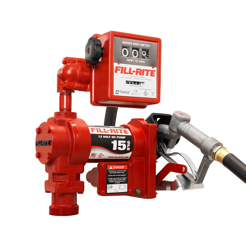 FILL - RITE 1200 Series Pump Kit 12V DC 57lpm - GO Industrial - R1FR1211HL