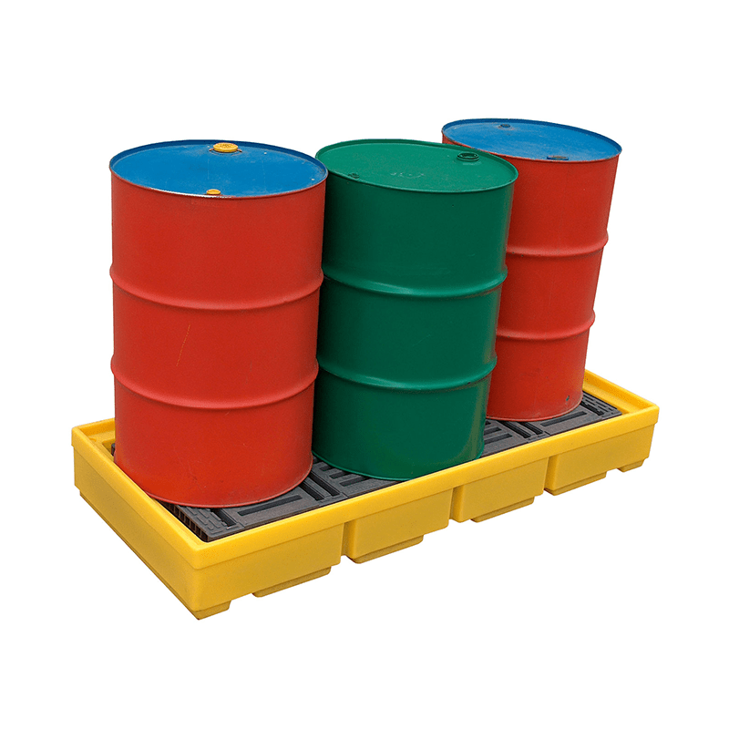 GO 3 Drum Spill Pallet Bund - GO Industrial - TSSBP3