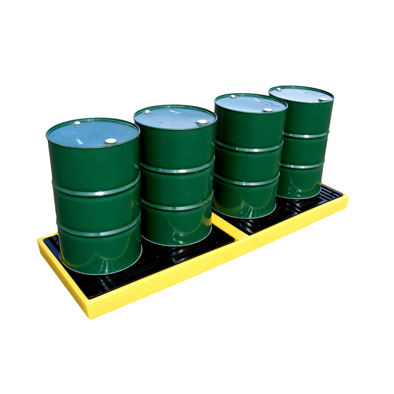 GO 4 Drum Floor Bund Inline - GO Industrial - TSSBF4S