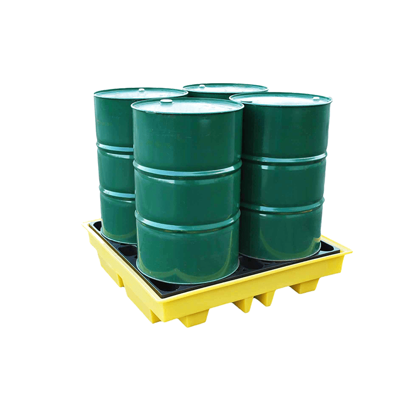 GO 4 Drum Floor Bund Rectangular - GO Industrial - TSSBF4