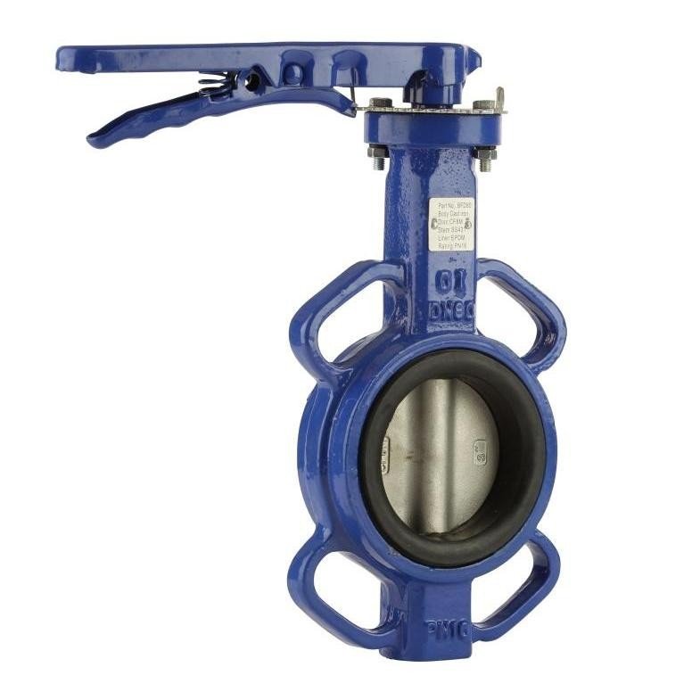 GO CI Body 316 SS Disc EPDM Liner BFD Manual Butterfly Valves - GO Industrial - BFD50 - L