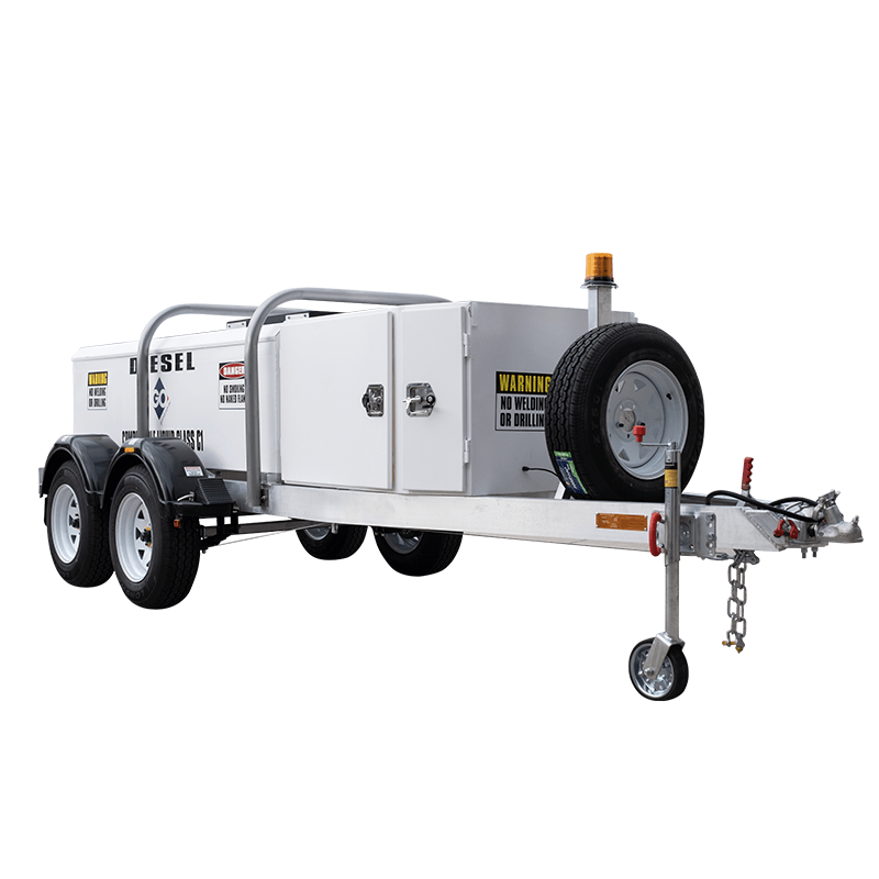 GO Fuel Trailer Self Bunded Low Profile Dual Axle 1250L - GO Industrial - SBHD1250