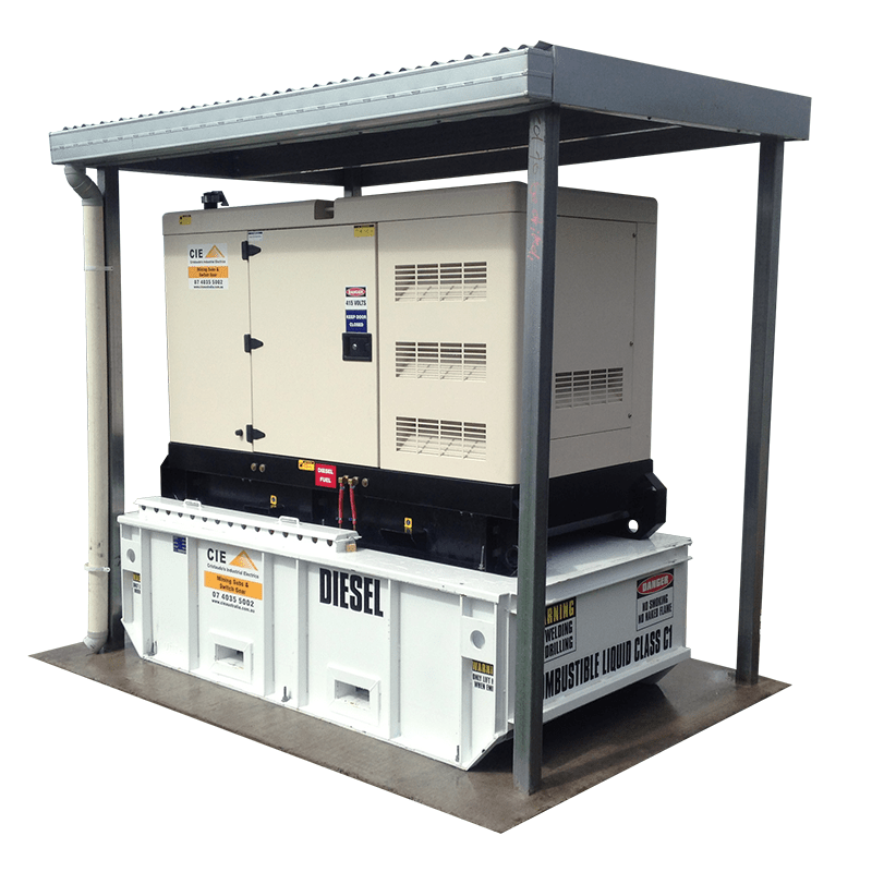 GO GEN Self Bunded Generator Base Tank - GO Industrial - GENTANK