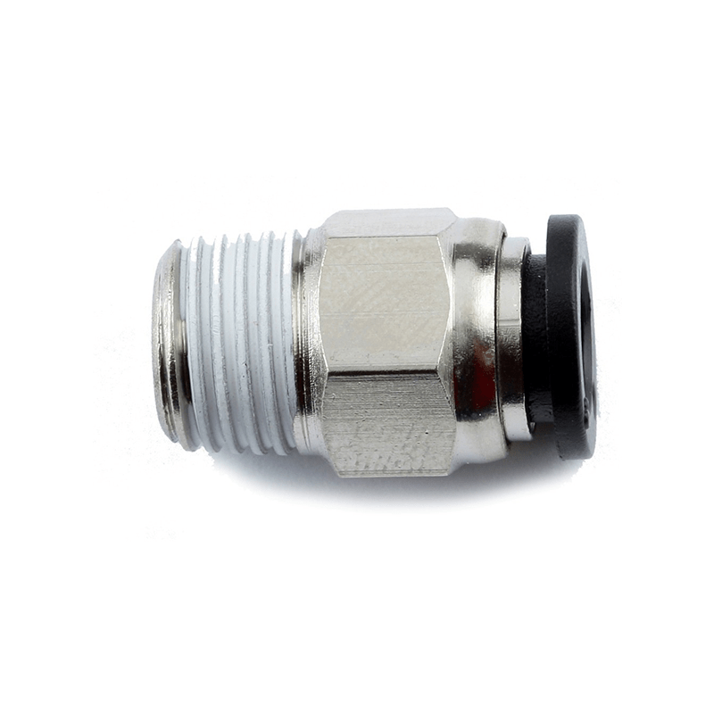 GO IPC Pneumatic Male Straight Connectors Imperial Push Fit - GO Industrial - IPC14 - M5