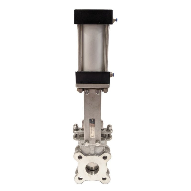 GO KGSDA 316 Stainless Knifegate Valves Actuated Double Acting Pneumatic - GO Industrial - KGSDAM - 50