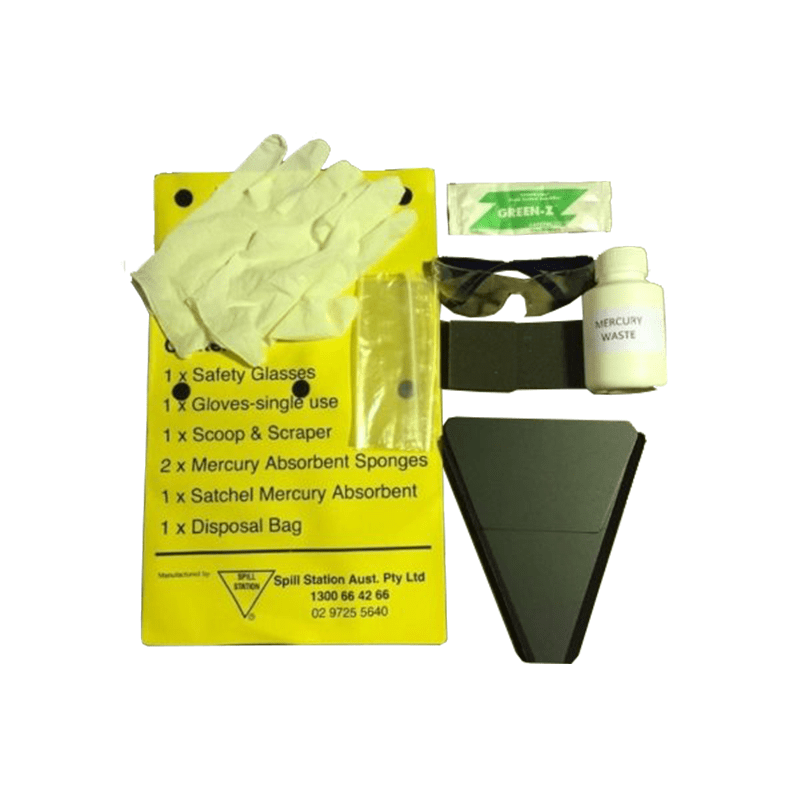 GO Mercury Spill Kit Pouch - GO Industrial - ZTSSMER