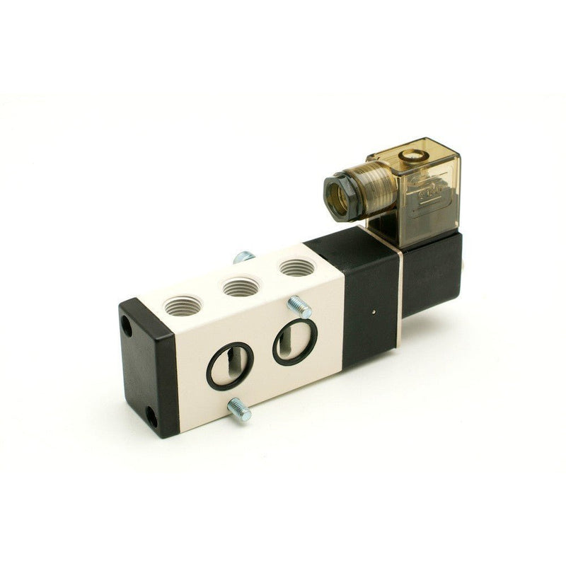 GO Namur 5 Way 2 Position Solenoid Spring Valve 1/4" - GO Industrial - ENS12*5