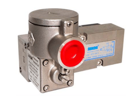GO Namur EXD 316 Stainless 5 Way 2 Position Solenoid Spring Valve 1/4" - GO Industrial - ALV610F3