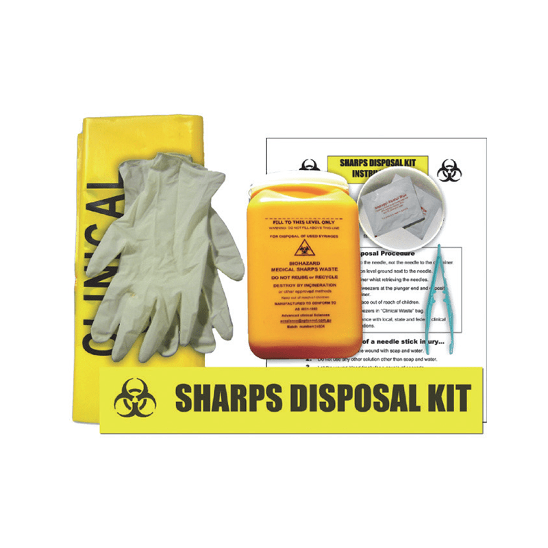 GO Sharps Clean Up Kit Bag - GO Industrial - ZTSSSDK