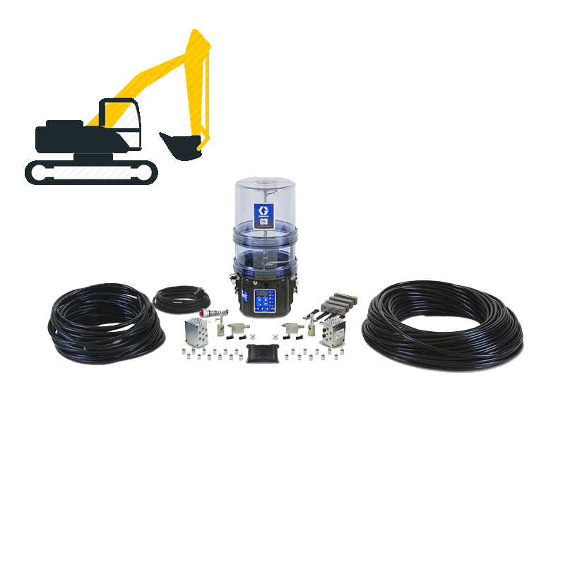 GRACO Automatic Lubrication System Kit for Excavators - GO Industrial - 24N815