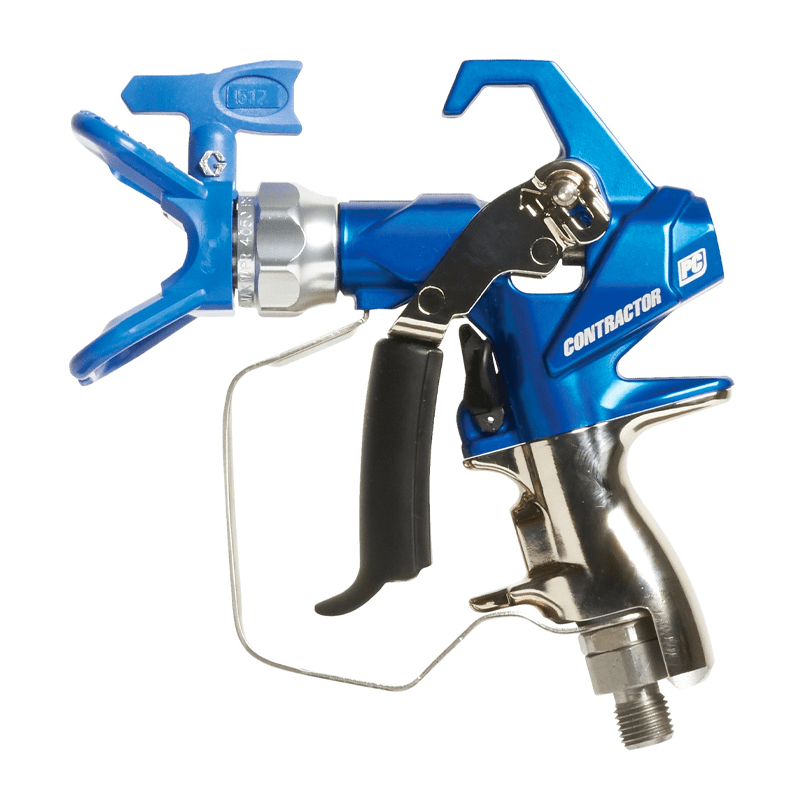 GRACO Contractor PC Compact Airless Spray Gun with RAC X 517 SwitchTip - GO Industrial - 19Y349