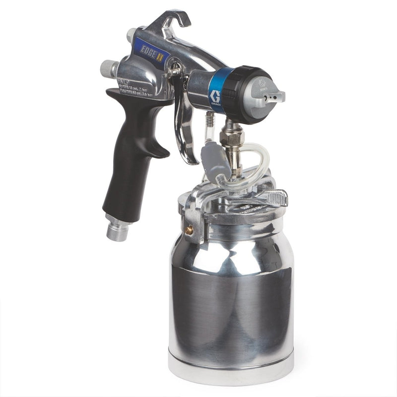 GRACO EDGE II HVLP Gun with Metal Cup - GO Industrial - 17P653