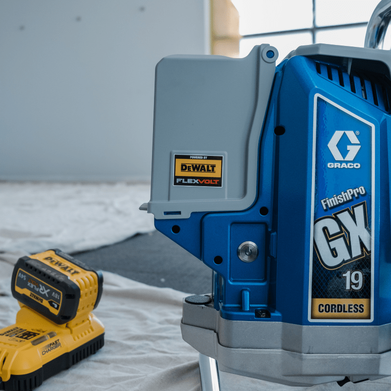 GRACO FinishPro GX 19 Cordless Airless Paint Sprayer - GO Industrial - 25U855