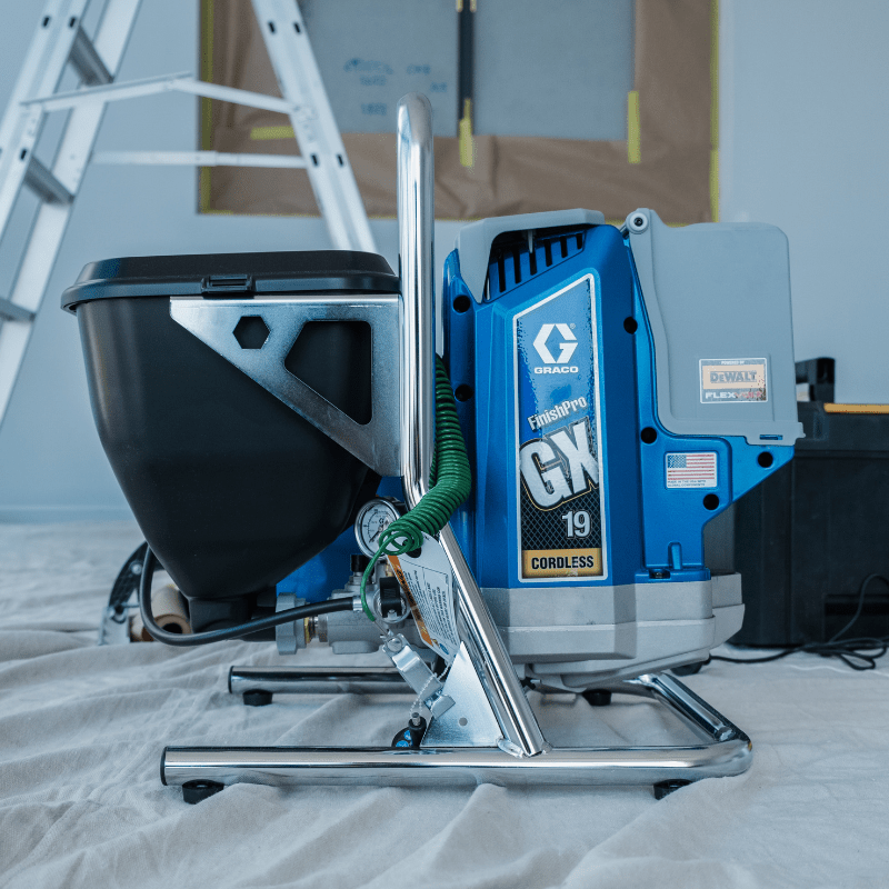 GRACO FinishPro GX 19 Cordless Airless Paint Sprayer - GO Industrial - 25U855