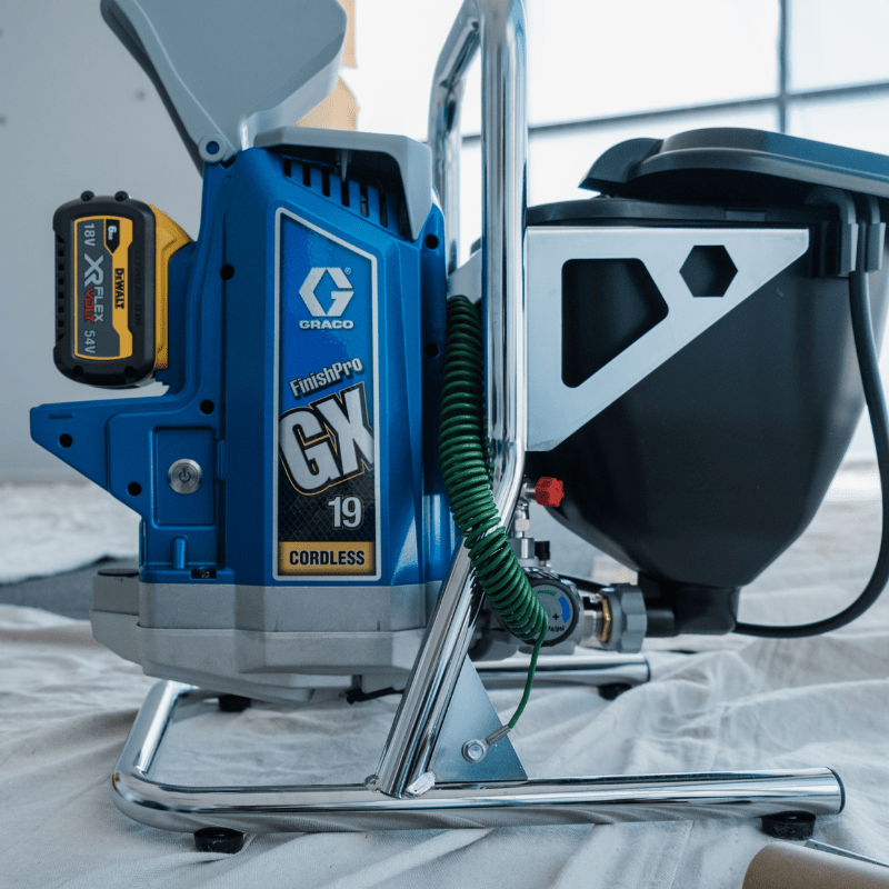 GRACO FinishPro GX 19 Cordless Airless Paint Sprayer - GO Industrial - 25U855