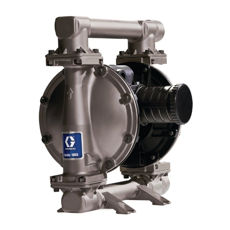 GRACO Husky 1050 Stainless Steel Air - Operated Diaphragm Pump - GO Industrial - 651032